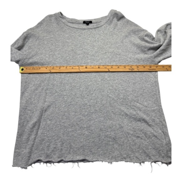 Rails Marilyn Heather Grey Pullover Sweatshirt - Picture 11 of 13